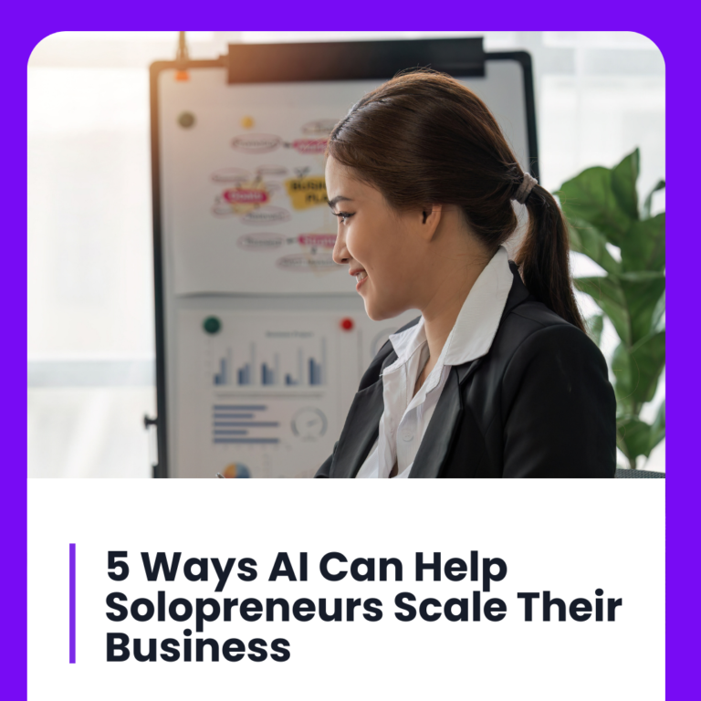 5 Ways AI Can Help Solopreneurs Scale Their Business