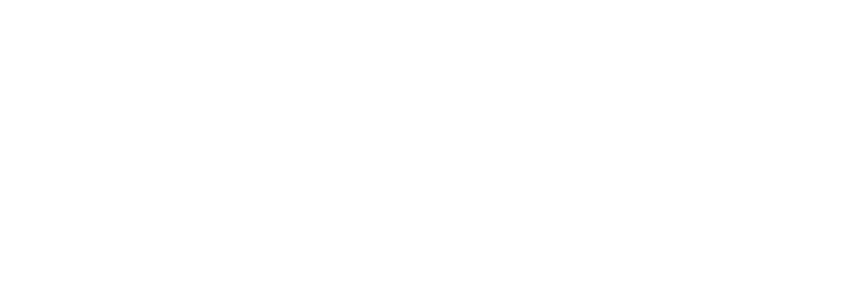 visiocraft tech white logo